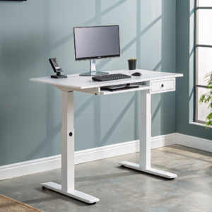 Compact Height‑Adjustable Standing Desk